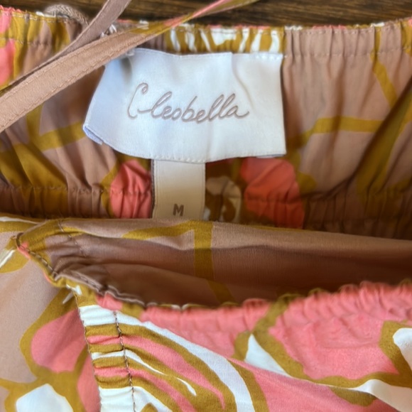 Cleobella Monaco Midi Dress Size Medium - Picture 3 of 6